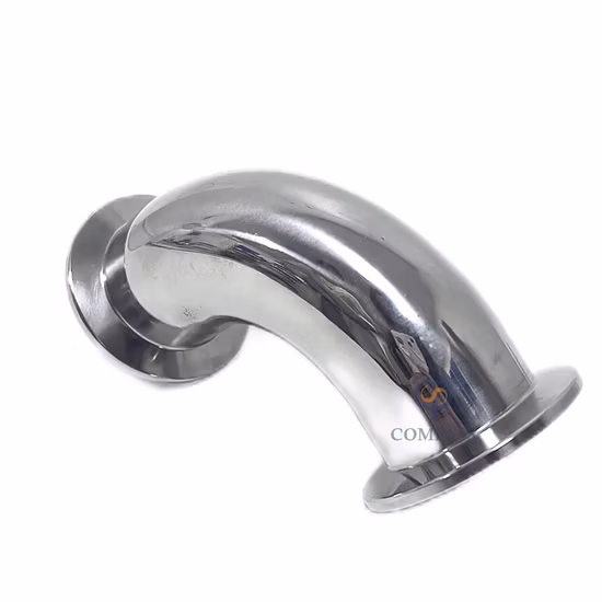 Санитарная нержавеющая сталь ISO SS304/SS316L три